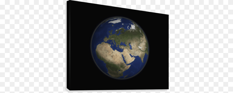Full Earth View Showing Africa Europe The Middle East Europe On Earth, Astronomy, Globe, Outer Space, Planet Free Png