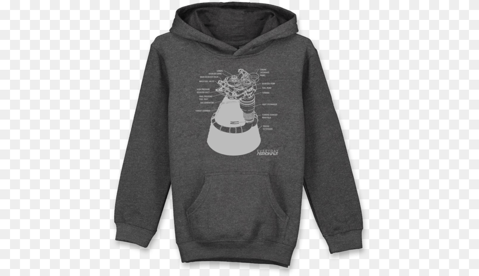 Full Flow Staged Combustion Shirt, Clothing, Hood, Hoodie, Knitwear Free Png