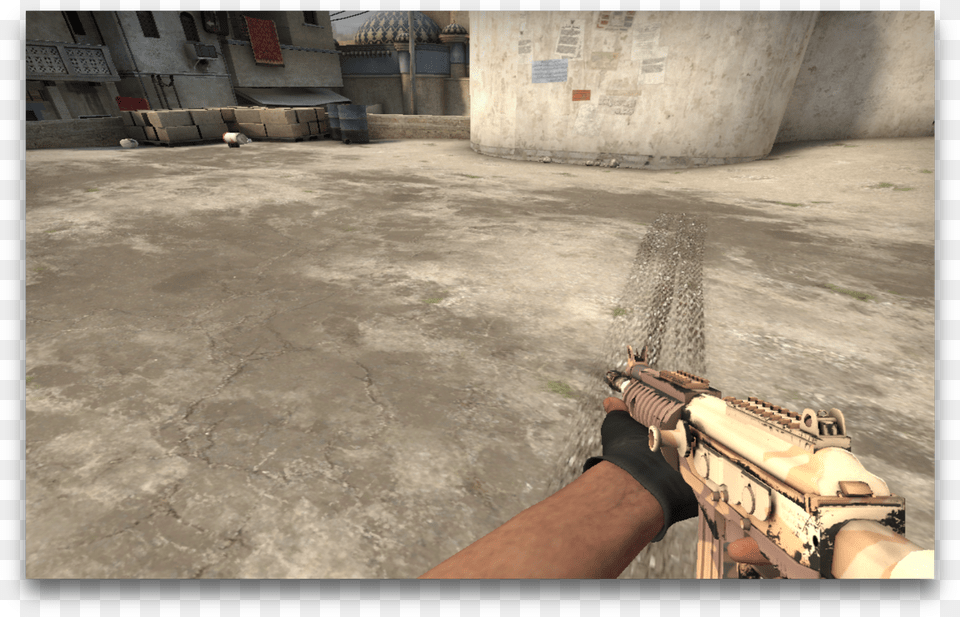 Full Gold Galil Sandstorm, Firearm, Weapon, Gun, Rifle Free Transparent Png