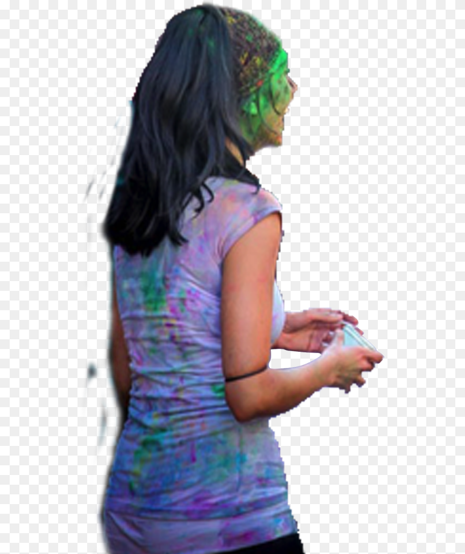Full Hd Holi Background, Child, Female, Girl, Person Free Png Download