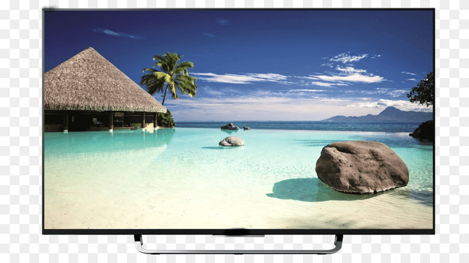 Full Hd Led Tv Sony Bravia 55 Inch, Architecture, Summer, Screen, Rural Png Image