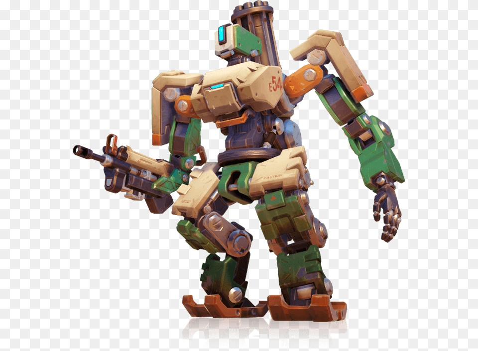 Full Hero Image Of Bastion Bastion Overwatch, Robot, Toy Free Png Download