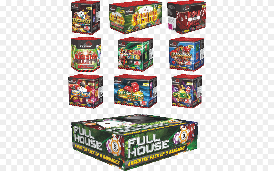 Full House Box, Food, Sweets, Scoreboard Free Transparent Png