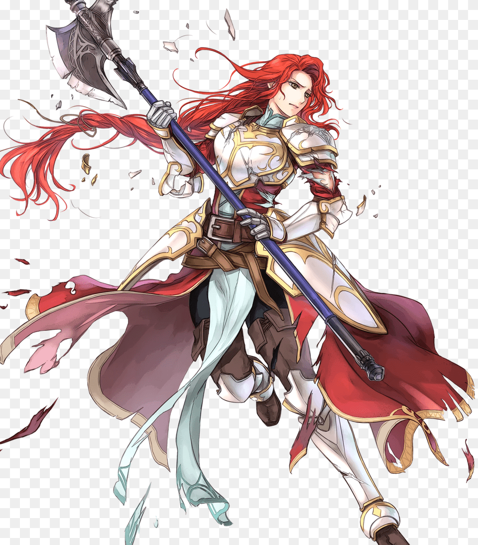 Full Injured Titania Fire Emblem Heroes Titania, Book, Comics, Publication, Adult Free Transparent Png