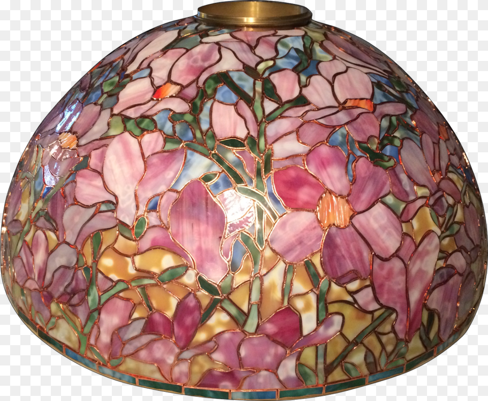 Full Lamp Unsoldered No Bckgrnd Stained Glass, Lampshade Free Png Download