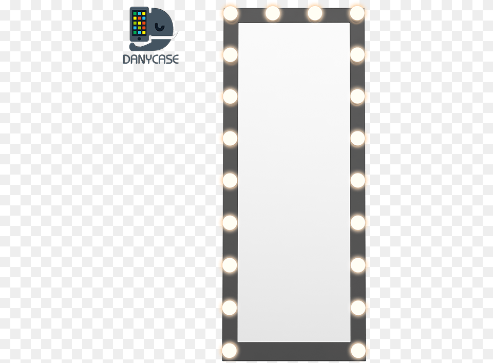 Full Length Mirror U2013 Large Door With Led Light Bulbs Lights Png