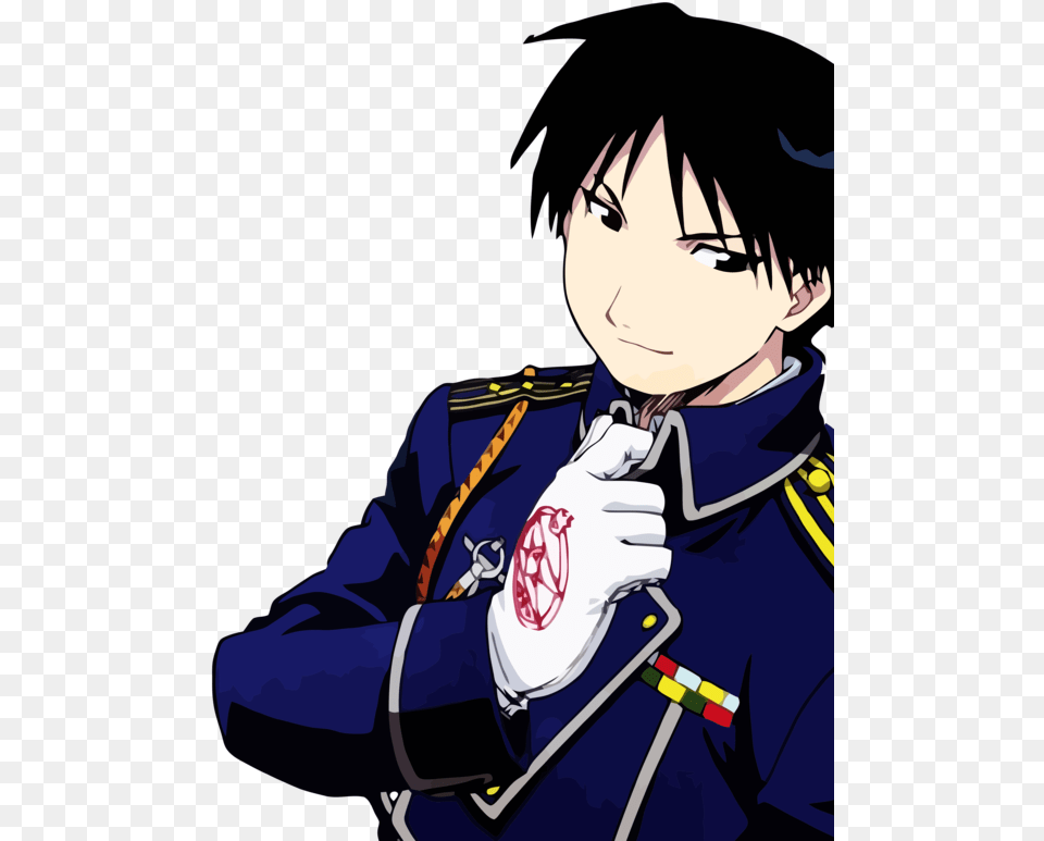 Full Metal Alchemist Roy Mustang, Adult, Person, Man, Male Png