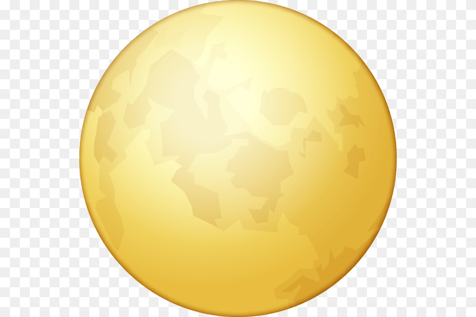 Full Moon Clipart Transparent Background, Sphere, Gold, Clothing, Hardhat Png Image