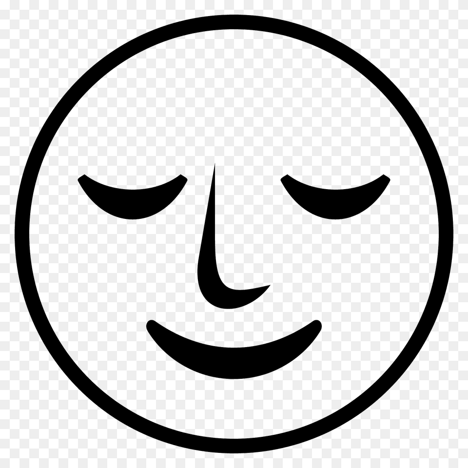 Full Moon Face Emoji Clipart, Logo Png Image