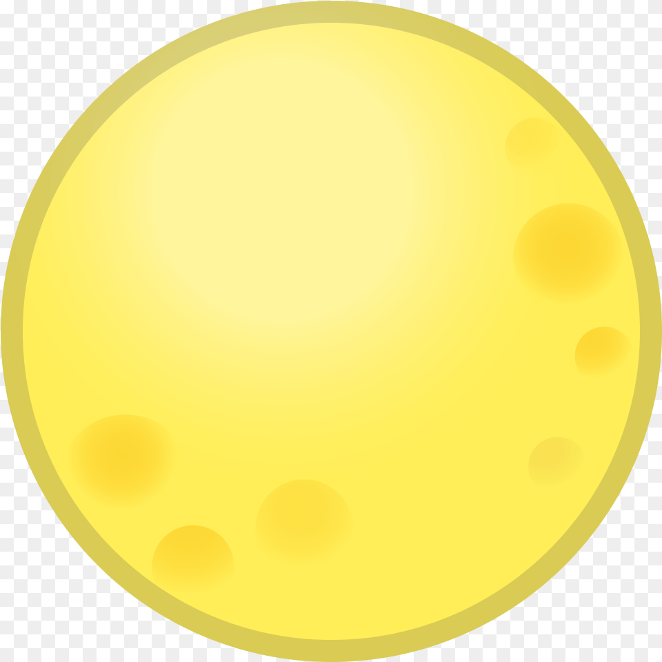 Full Moon Icon Yellow Moon, Sphere, Astronomy, Nature, Night Free Transparent Png