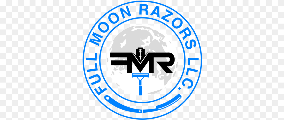 Full Moon Razors Llc Circle, Logo, Emblem, Symbol, Machine Png