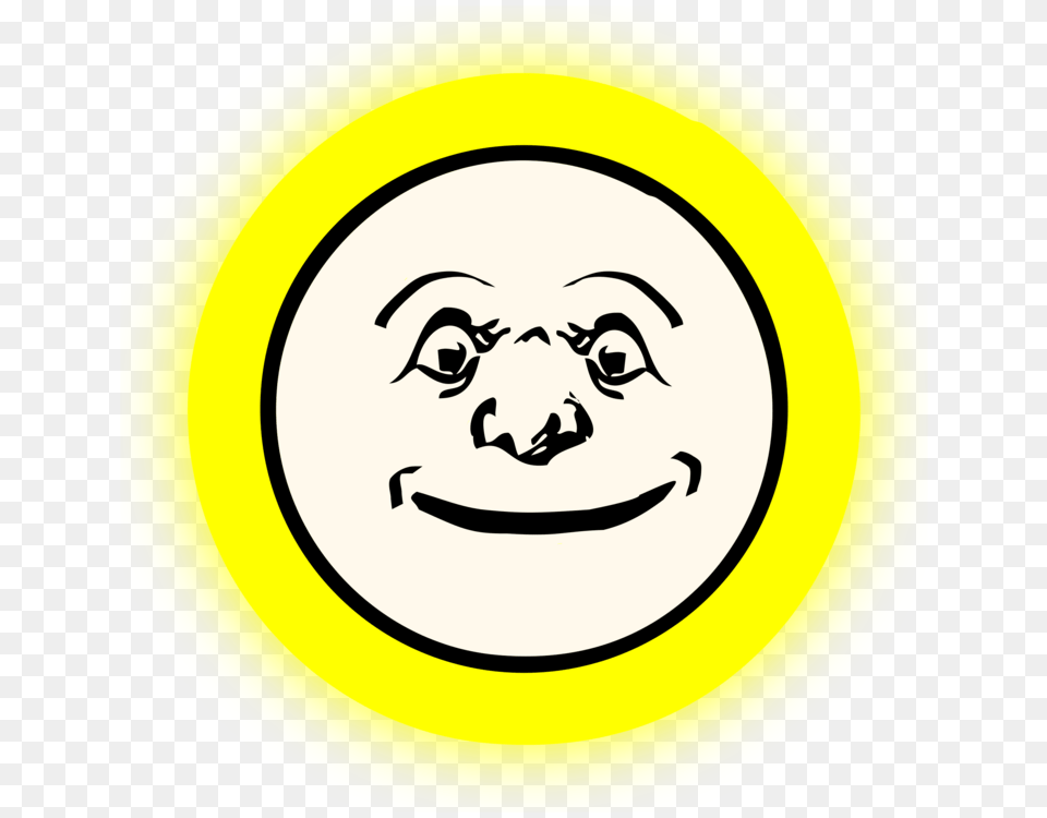 Full Moon Smiley Computer Icons, Face, Head, Person, Symbol Png Image