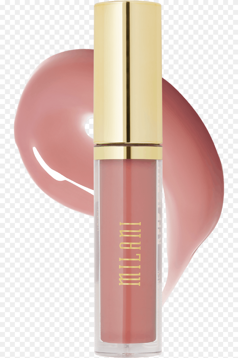 Full Nourishing Lip Plumper Milani Lip Gloss Champagne, Cosmetics, Lipstick, Bottle Png Image
