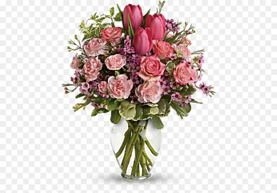 Full Of Love Bouquet Flowers In Bouquets, Rose, Plant, Flower, Flower Arrangement Png Image