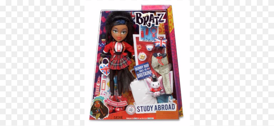 Full Of Tea Royalty And Patriotismwhat They Don39t Bratz Study Abroad Doll Sasha To Uk, Toy, Child, Female, Girl Png Image