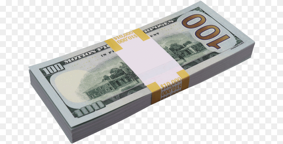 Full Print New Series Stack Propmoneycom 10k Band Of Money, Dollar Free Transparent Png