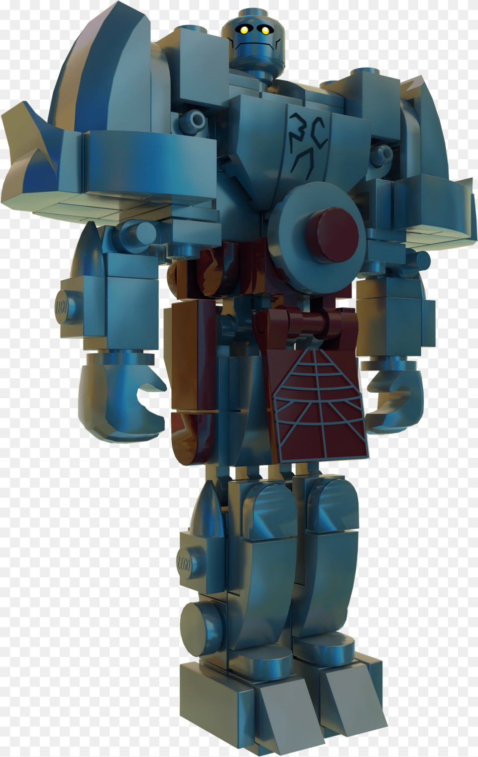 Full Render Of The Lego Karn Moc Robot, Person Free Png