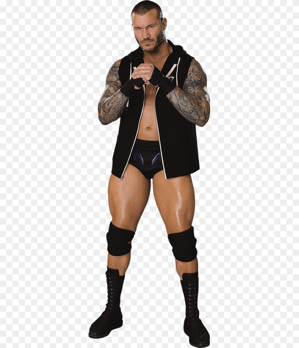 Full Render Randy Orton World Wrestling Official 2018 Calendar, Tattoo, Skin, Person, Adult Free Transparent Png