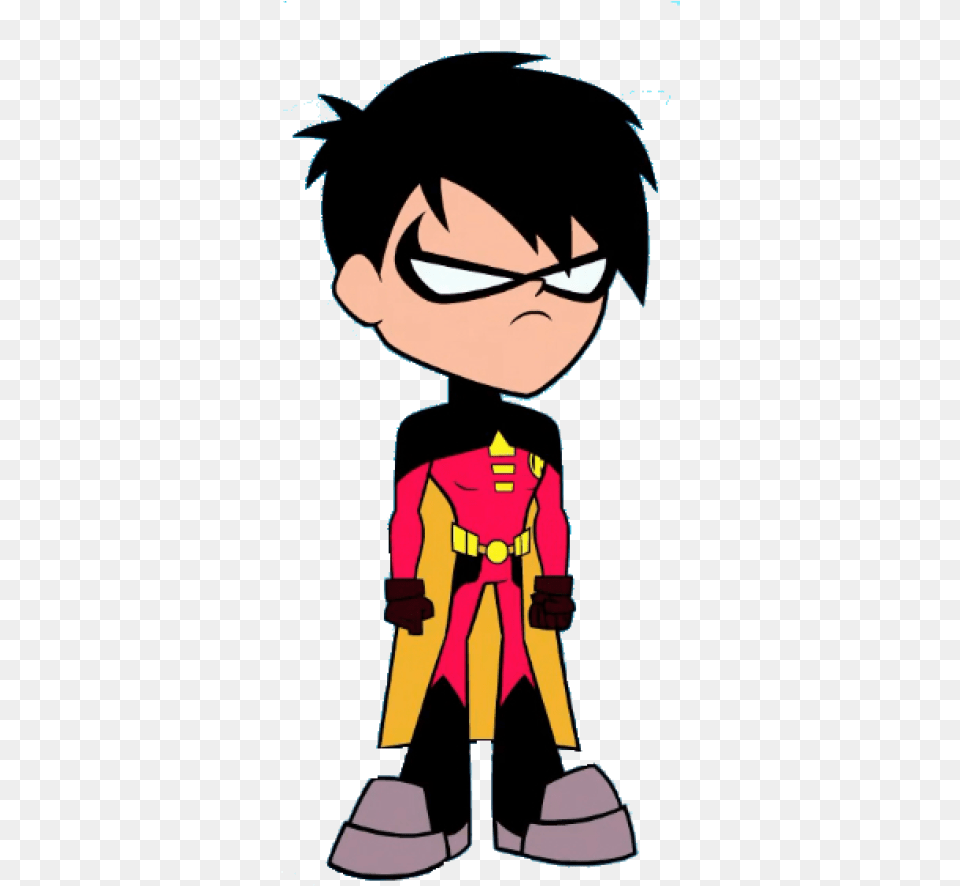 Full Resolution Pluspng Teen Titans Go Robin Tim Drake, Book, Comics, Publication, Person Free Transparent Png