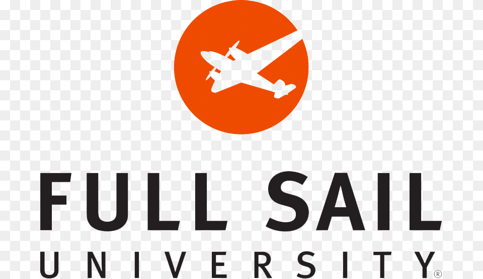 Full Sail University Full Sail University Logo, Aircraft, Airliner, Airplane, Transportation Free Png Download