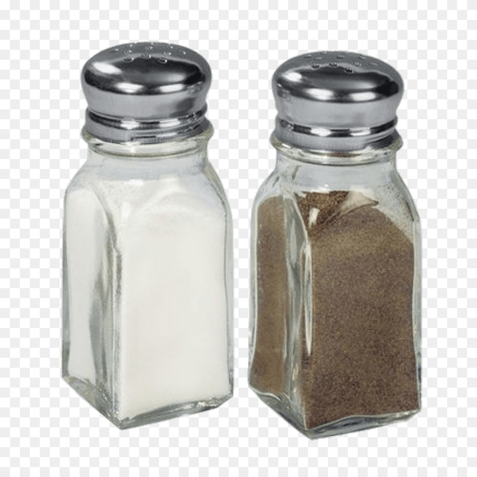 Full Salt And Pepper Dispenser Set, Jar, Bottle, Shaker Png