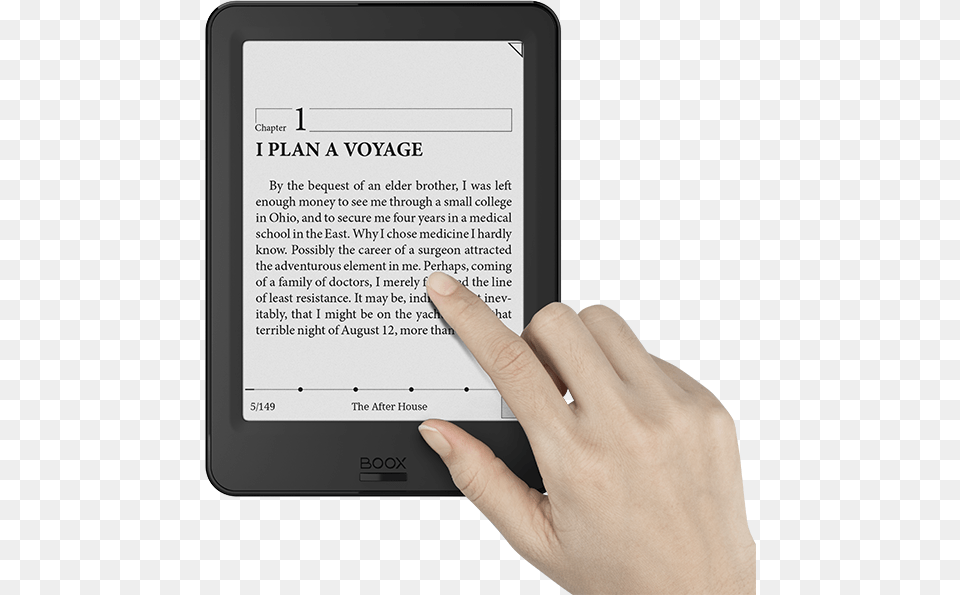 Full Screen Touch Allows You To Manage All Poke Pro E Reader, Computer, Electronics, Tablet Computer, Text Png