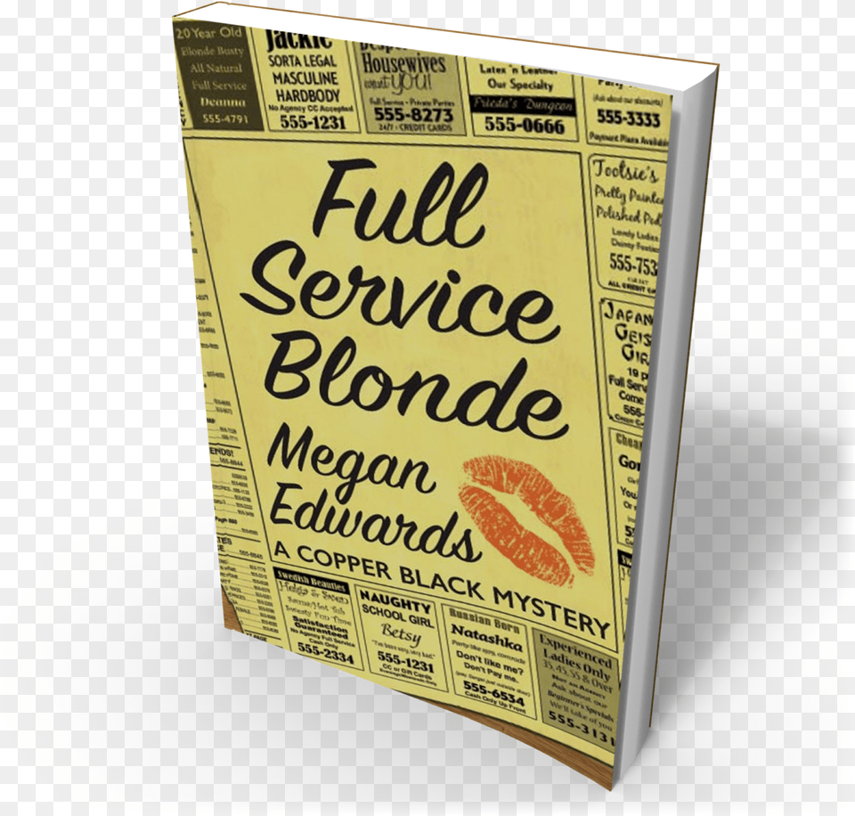 Full Service Blonde Cover Self Help Book, Advertisement, Poster, Text Free Png
