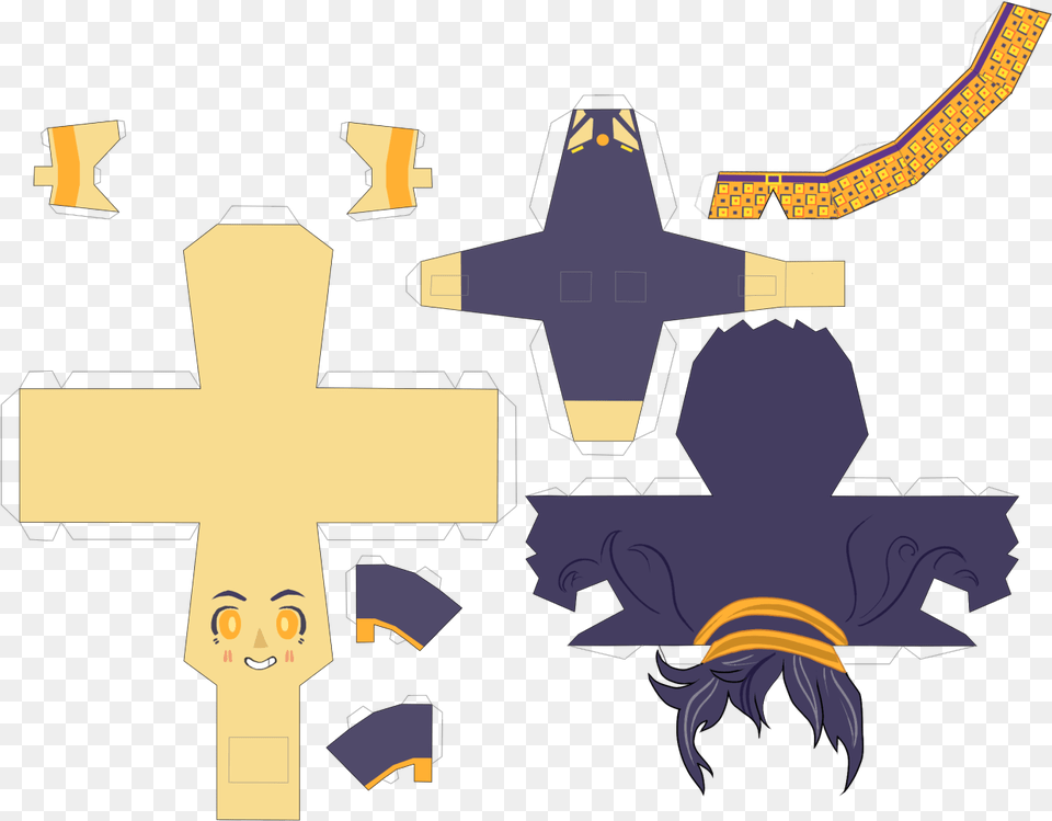 Full Size Canada Hetalia Papercraft, Cross, Symbol, Person Free Png