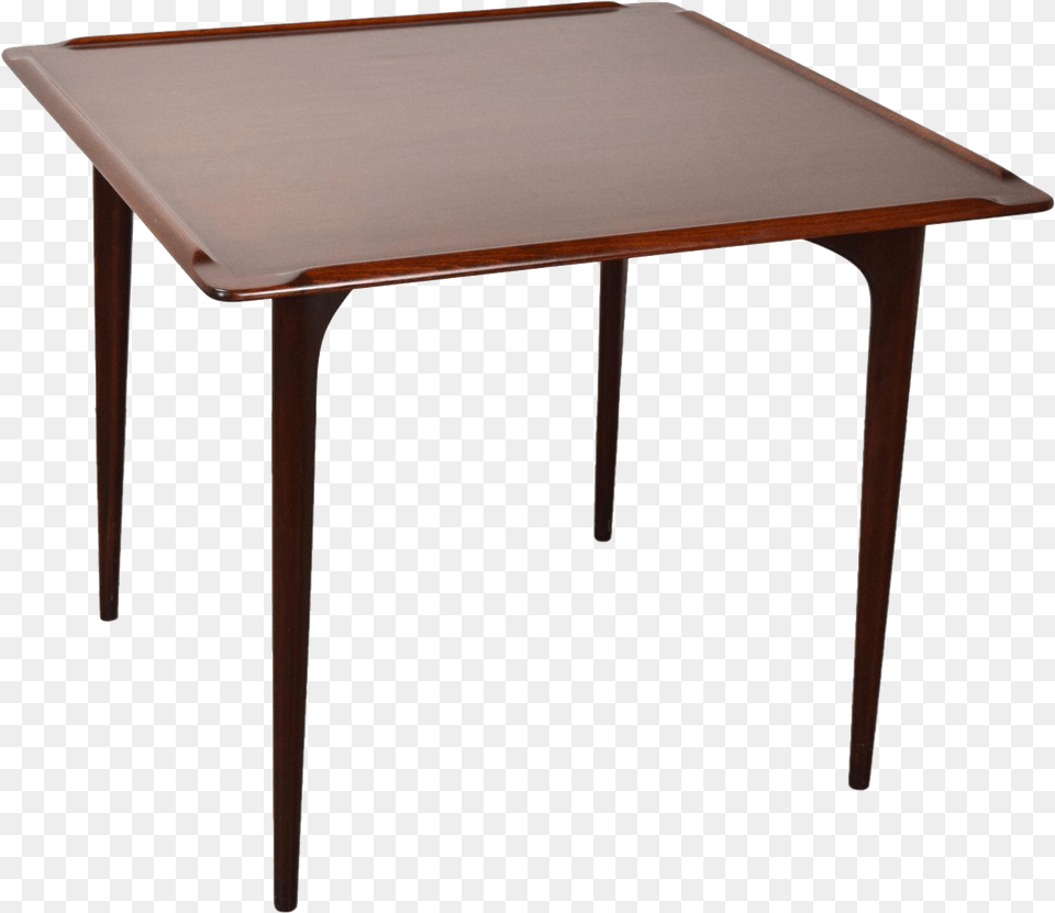 Full Size Of Vintage Mid Century Modern Mahogany Card Modern Card Table, Coffee Table, Dining Table, Furniture, Desk Free Transparent Png