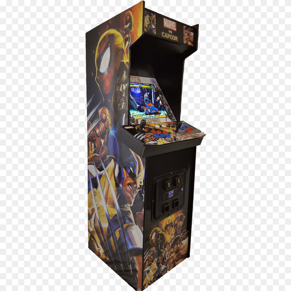 Full Size Side By Arcade Machine With 1300 Games Suncoast United States Video Game Arcade Cabinet, Arcade Game Machine, Person Png