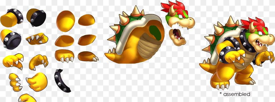 Full Sized Image Bowser Pocket All Star, Animal, Dinosaur, Reptile Free Transparent Png
