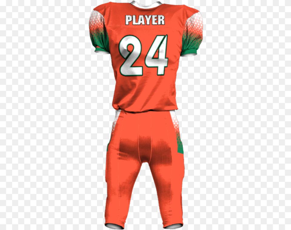 Full Sublimated Football Jersey Sports Jersey, Clothing, Shirt, Person, American Football Png Image