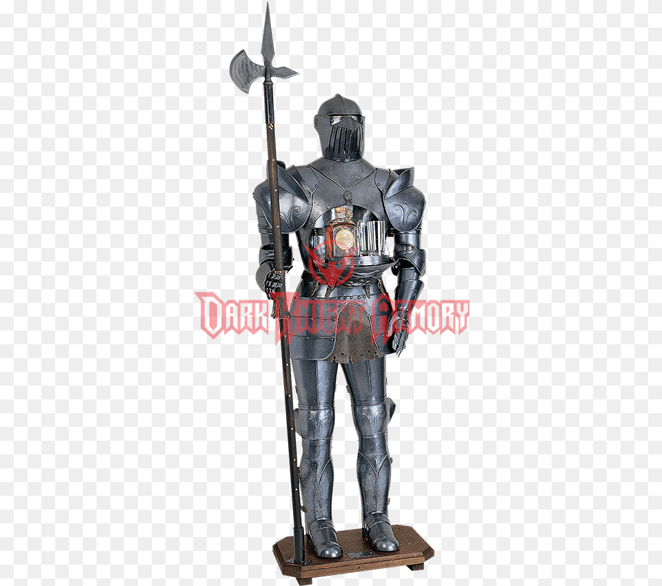 Full Suit Of Armor With Fold Down Drink Bar Suit Of Armor 16th Century, Adult, Male, Man, Person Free Png Download