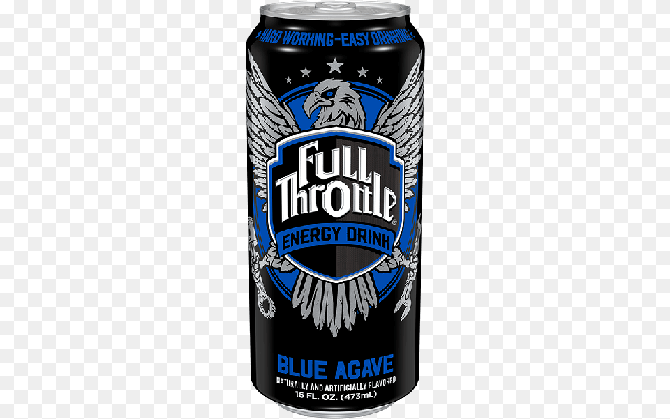 Full Throttle Blue Agave Energy Drink 16 Oz Cans Full Throttle Blue Agave, Alcohol, Beer, Beverage, Lager Free Transparent Png