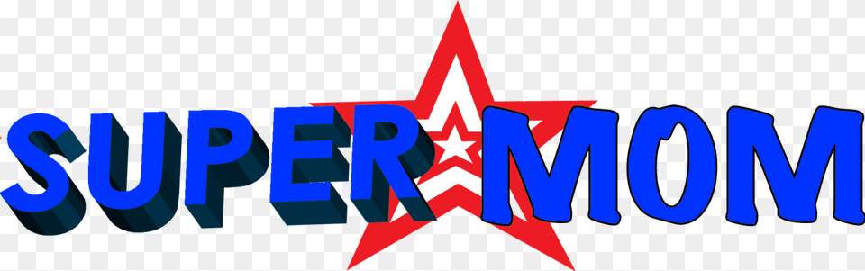 Full Time Super Mom Superwoman, Logo, Symbol, Star Symbol, Dynamite Free Png Download