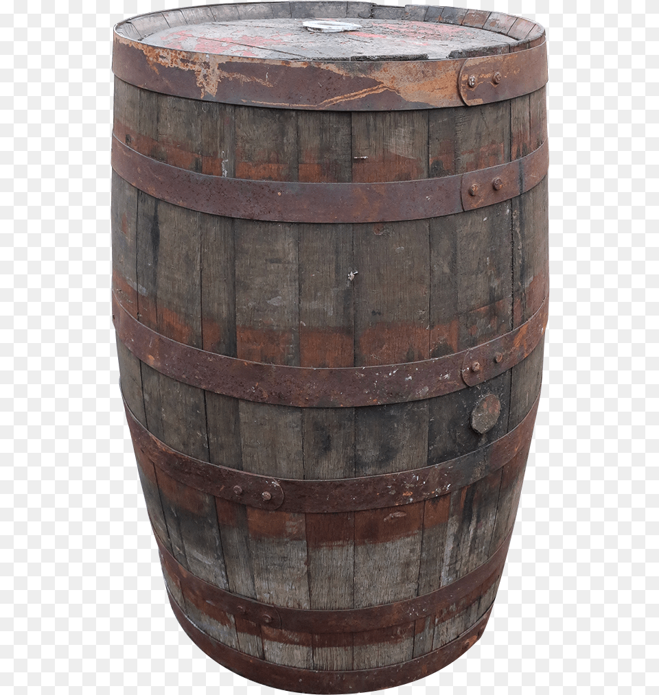 Full Whiskey Barrel Planter Barrel, Keg, Hot Tub, Tub Free Png
