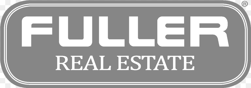 Fuller Real Estate Logo Poster, License Plate, Transportation, Vehicle, Text Png Image