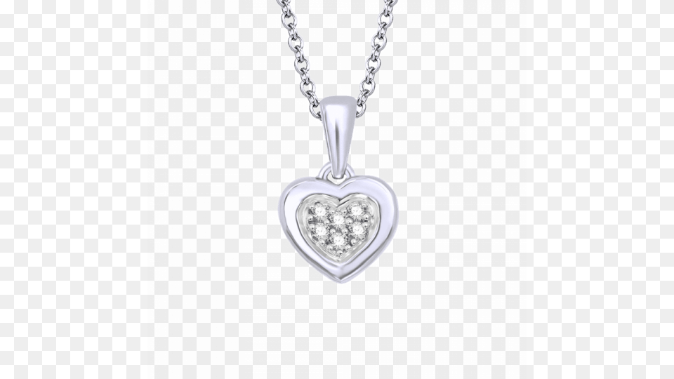 Fullfill Diamond Heart Pendant Necklace, Accessories, Jewelry, Gemstone, Locket Free Png