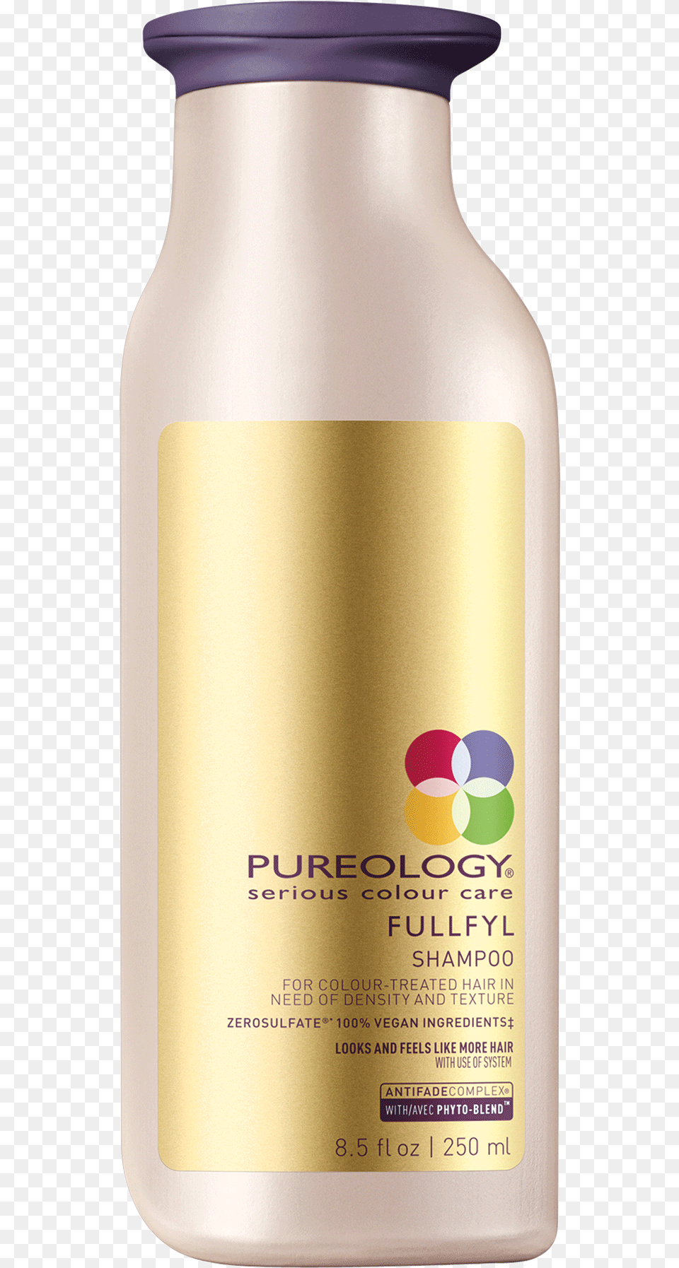 Fullfyl Thickening Hair Shampoo Pureology Fullfyl Shampoo, Bottle, Alcohol, Beer, Beverage Free Png Download