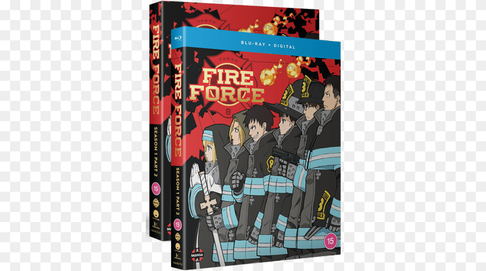 Fullmetal Alchemist Archives Mangauk Fire Force Blu Ray, Book, Comics, Publication, Adult Free Png