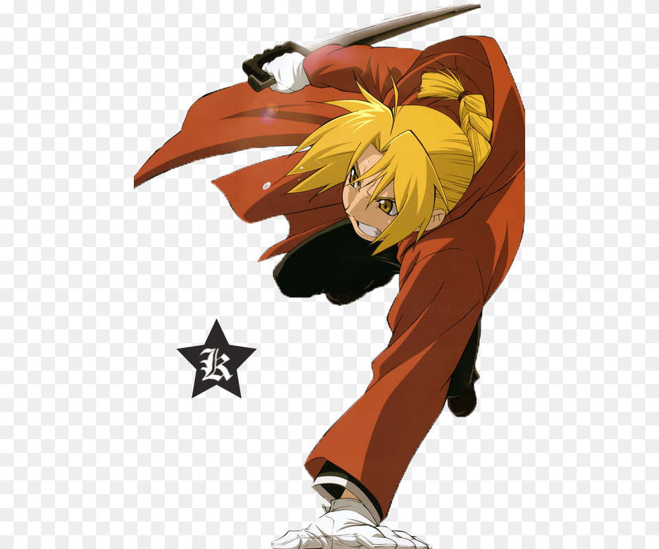 Fullmetal Alchemist Brotherhood Edward Elric Vs Scar Brotherhood, Book, Comics, Publication, Adult Free Transparent Png