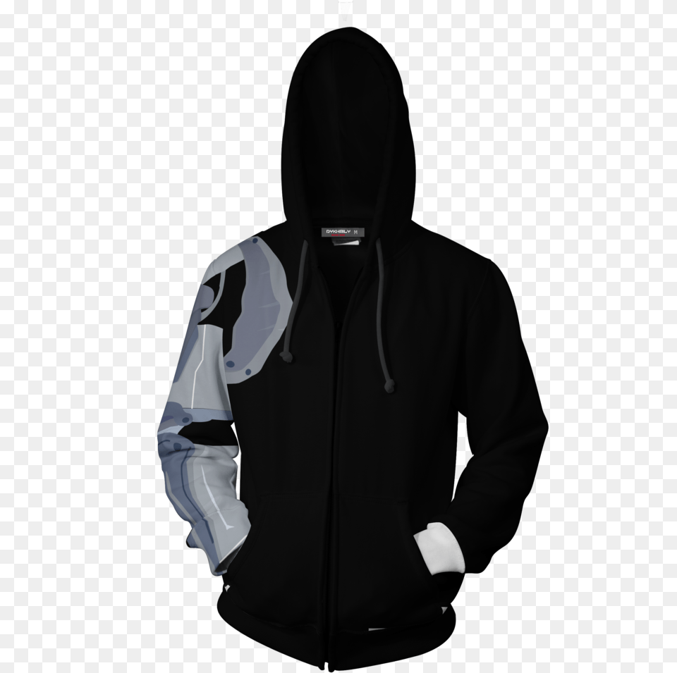 Fullmetal Alchemist Edward Elric Cosplay Zip Up Hoodie Jacket Batgirl Jacket, Clothing, Hood, Knitwear, Sweater Png Image