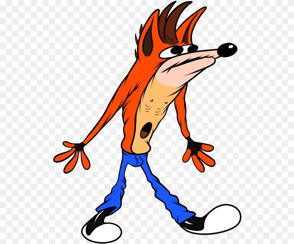 Fullquality Woahcrash Vector Oney Plays Crash Bandicoot, Book, Comics, Publication, Adult Png Image