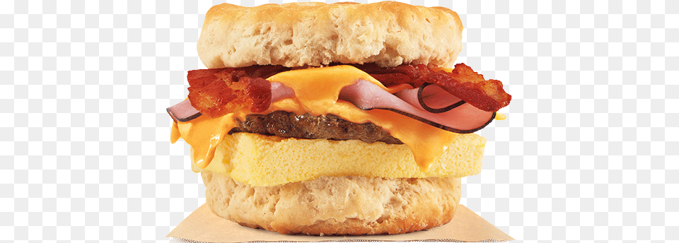 Fully Loaded Biscuit Burger King Fully Loaded Biscuit, Food Free Png Download