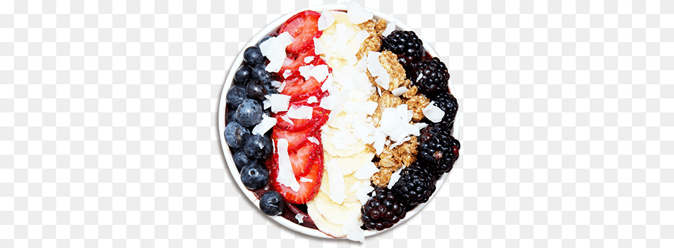 Fully Loaded Bowl Acai Bowl Transparent, Berry, Blueberry, Food, Fruit Png