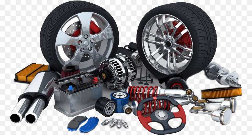 Fully Stocked Inventory Of New And Used Parts Auto Parts, Alloy Wheel, Vehicle, Transportation, Tire Free Png