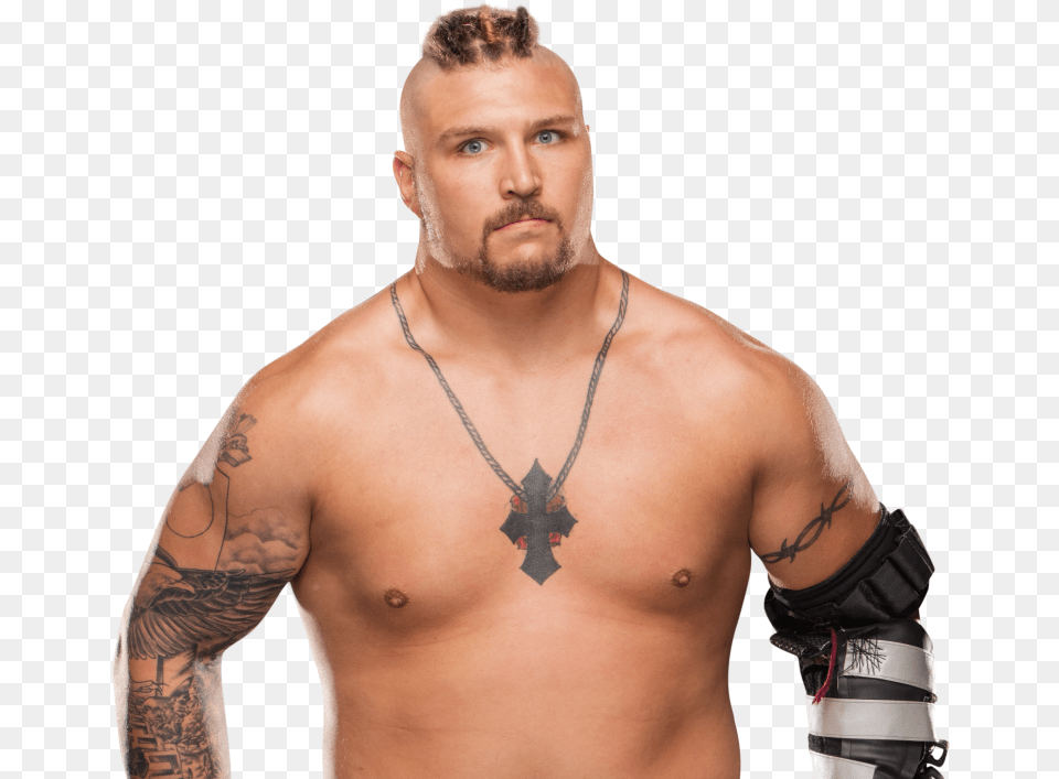 Fulton Wwe, Tattoo, Skin, Person, Necklace Png Image