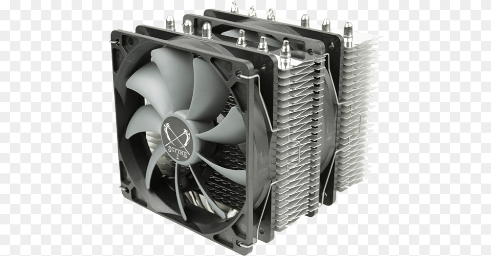 Fuma Scfm 1000 149mm Height Nickelcopper Cpu Cooler Scythe, Computer Hardware, Electronics, Hardware, Appliance Png