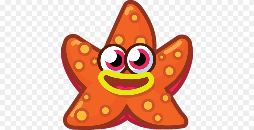 Fumble The Acrobatic Seastar, Food, Sweets, Cream, Dessert Free Png