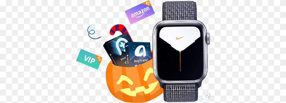 Fun 2019 Halloween Trick Or Treat Campaign Amazon, Wristwatch, Arm, Body Part, Person Free Png